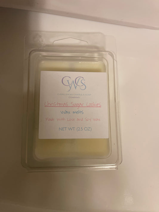 Christmas sugar cookies wax melts