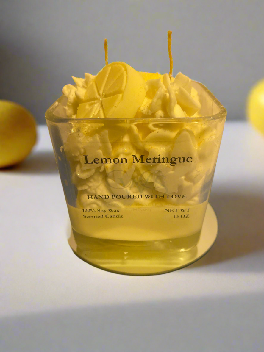 Lemon Meringue Scented Candle